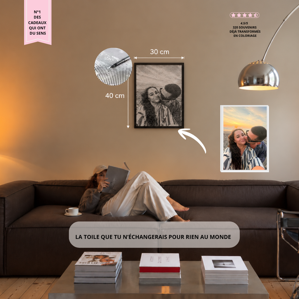Affiche point par point a colorier