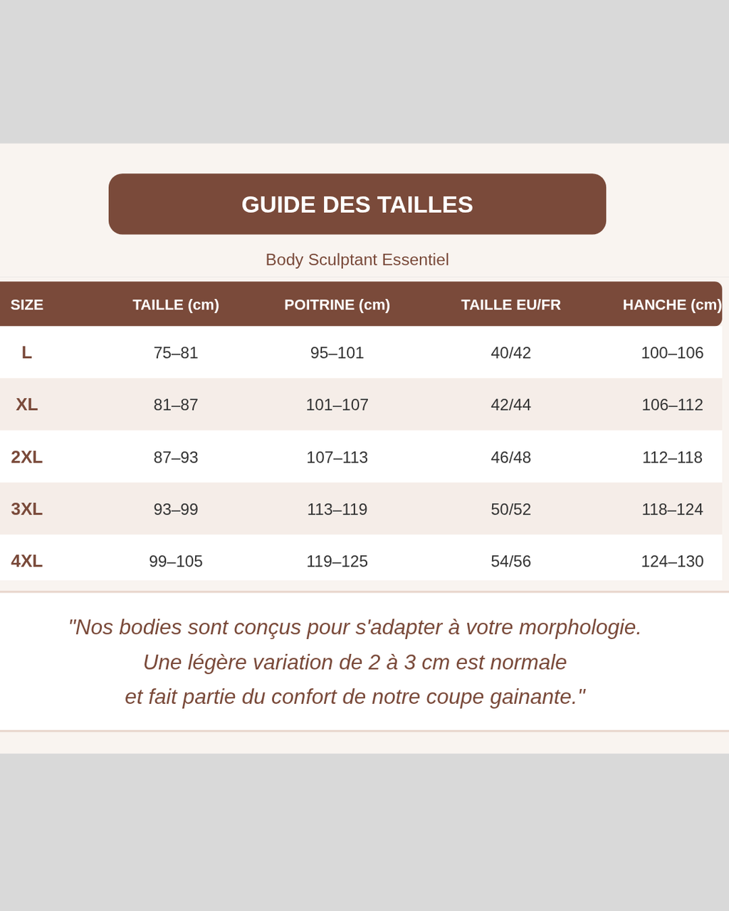 BODY GALBE ESSENTIEL